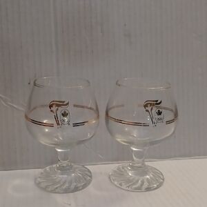 4/$80 Calgary Winter Olympic Glasses - Set Of 2 (1988)